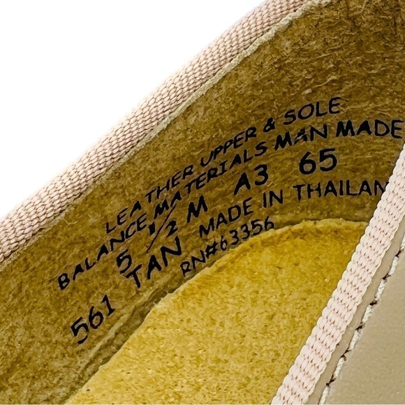 Capezio Heeled Tap Shoes Tap Jr. Footlight Caramel Tan Leather Size 5.5 New - Picture 11 of 12